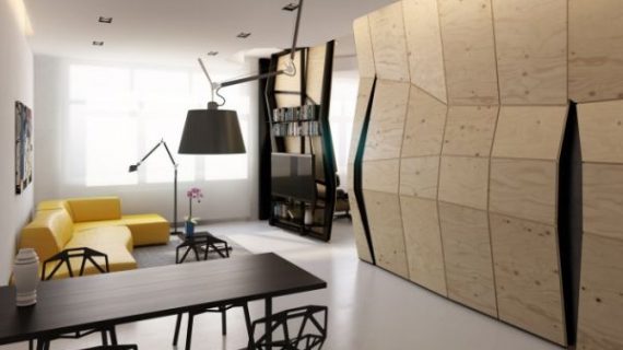 طراحی داخلی مدرن آپارتمان ۶۰ متری | Modern Small Apartment