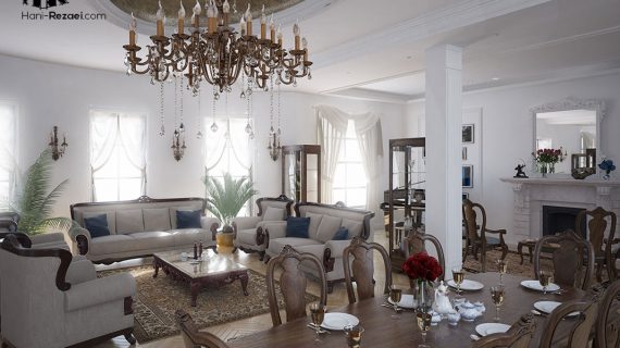 طراحی داخلی آپارتمان – کلاسیک