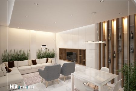 طراحی داخلی و بازسازی آپارتمان-زعفرانیه